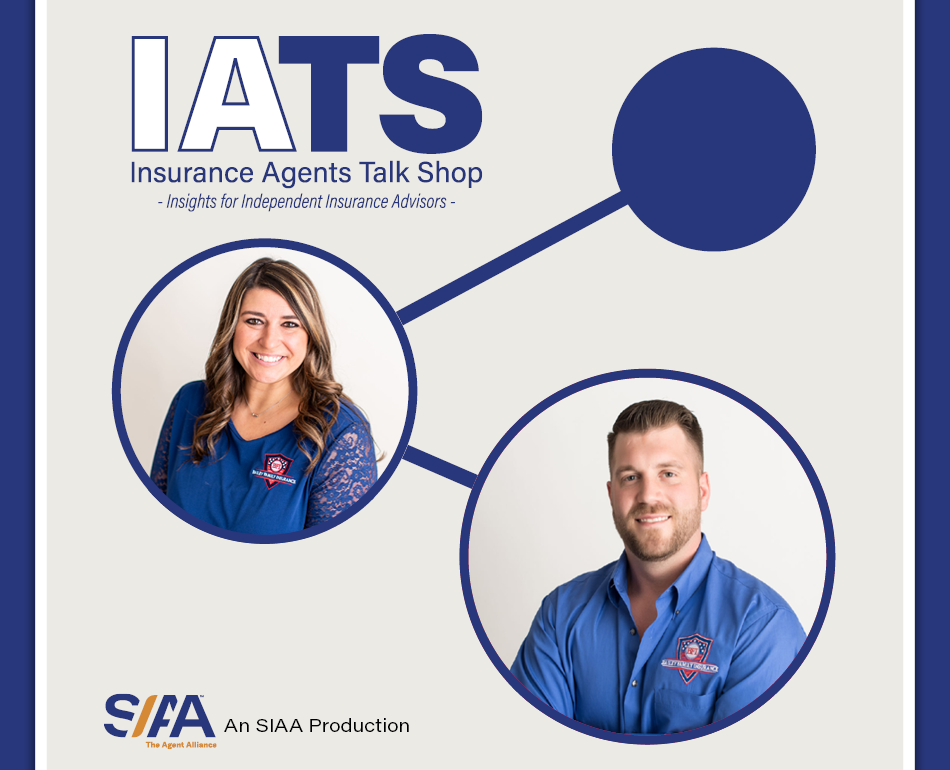 Insurance Agents Talk Shop Podcast Graphic