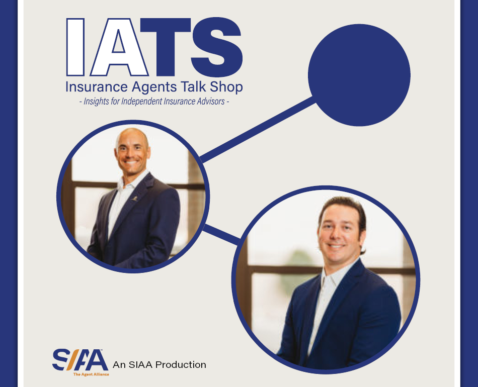 Insurance Agents Talk Shop Podcast Graphic
