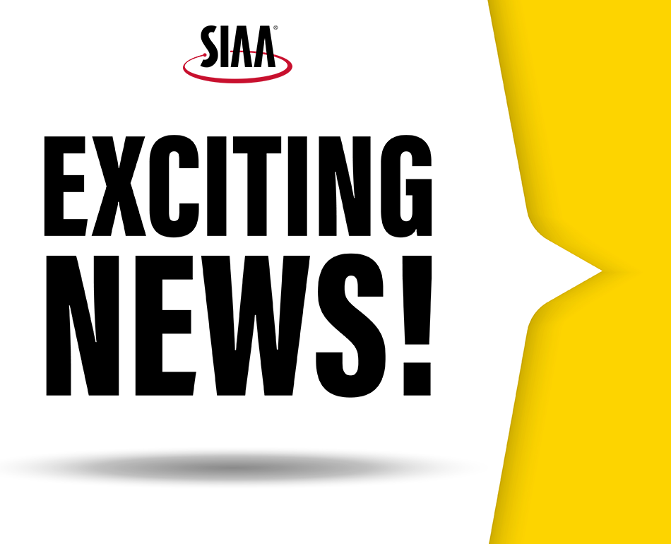 SIAA exciting news