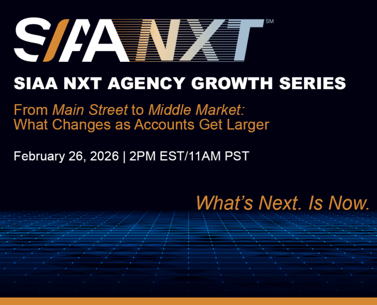 SIAA NXT Agency Growth Webinar 02/26/2026